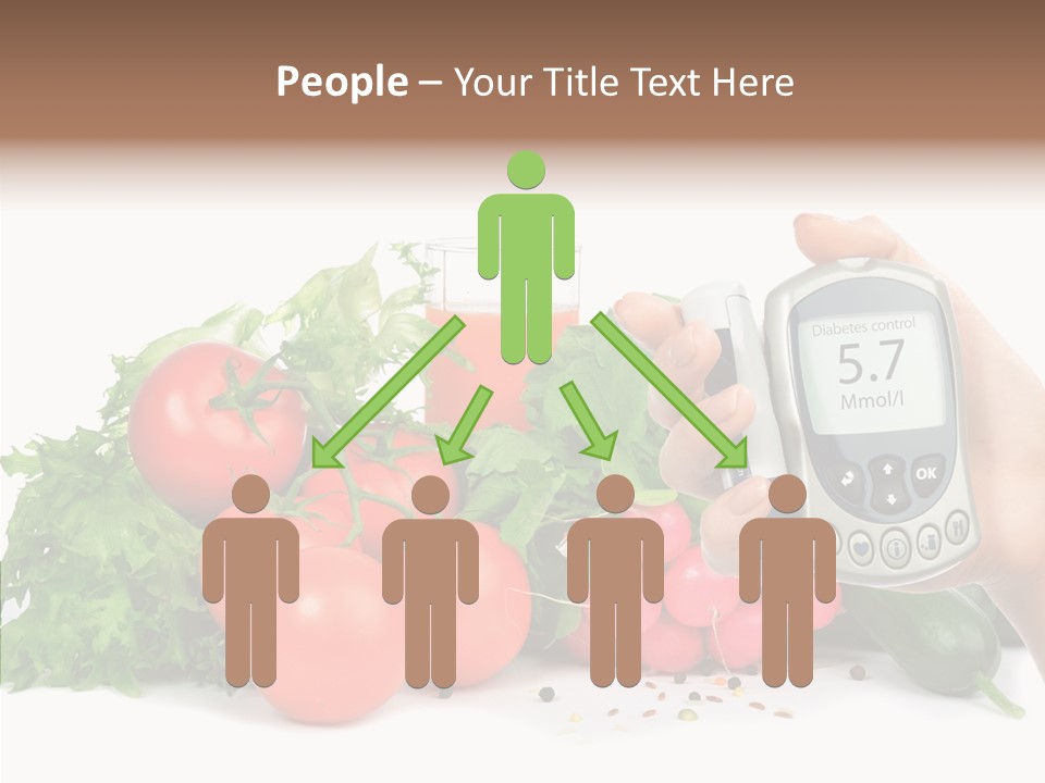 Hospital Equipment Radish PowerPoint Template