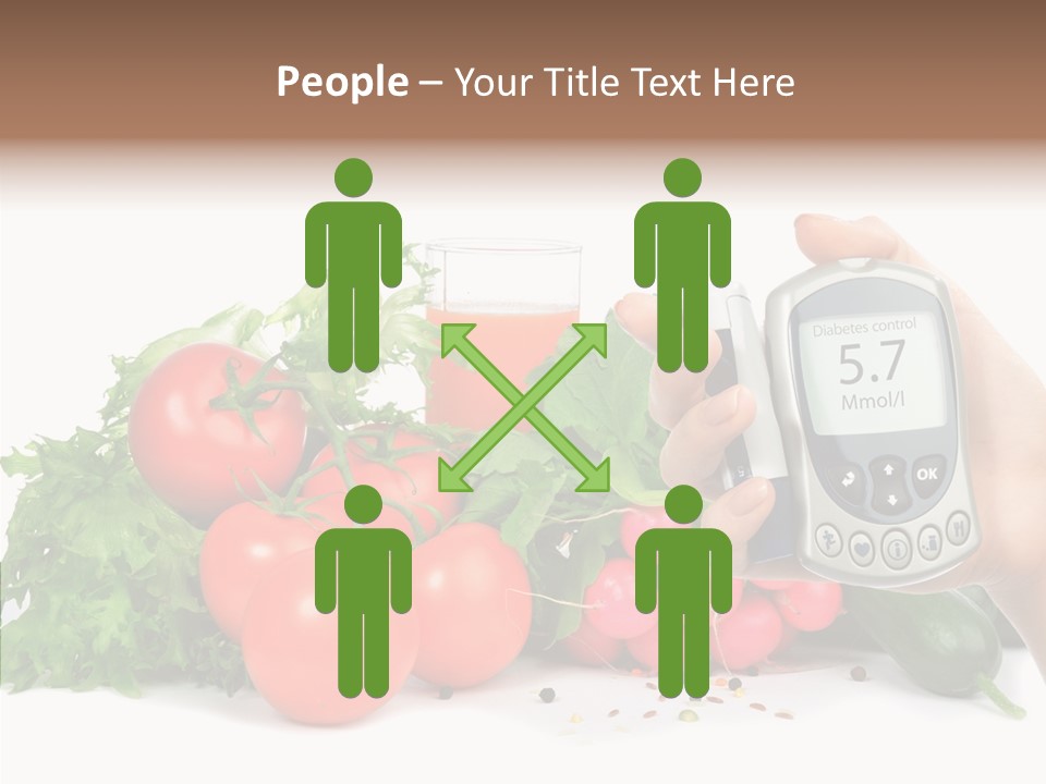 Hospital Equipment Radish PowerPoint Template