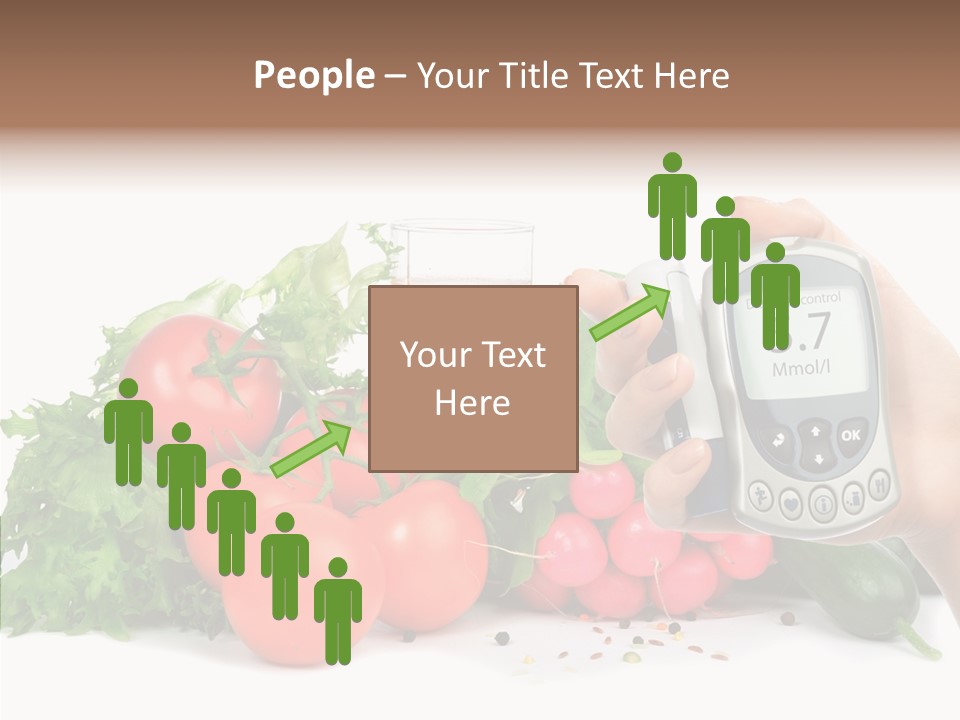 Hospital Equipment Radish PowerPoint Template