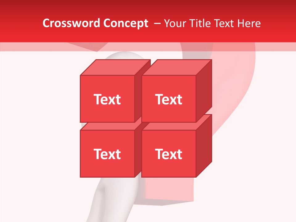 Require Mark Human PowerPoint Template