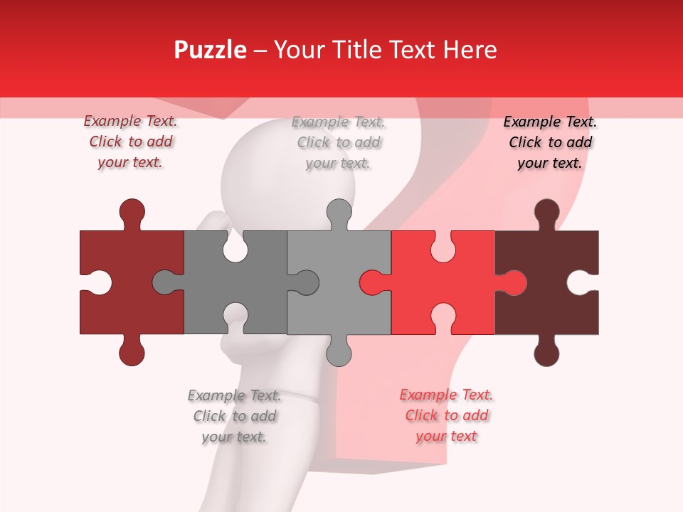 Require Mark Human PowerPoint Template