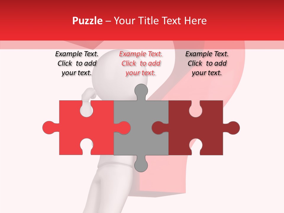 Require Mark Human PowerPoint Template