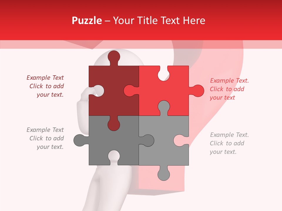 Require Mark Human PowerPoint Template