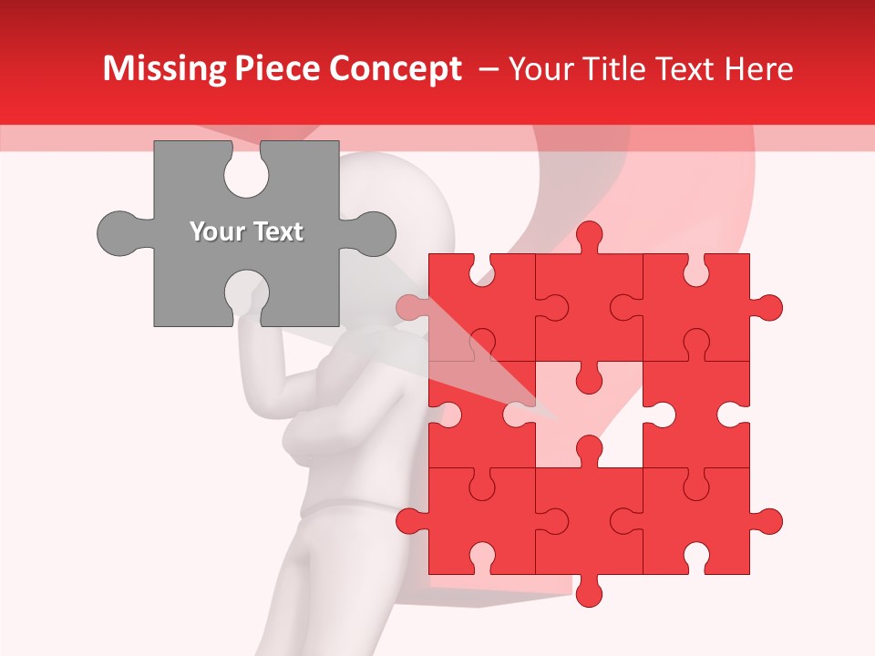 Require Mark Human PowerPoint Template