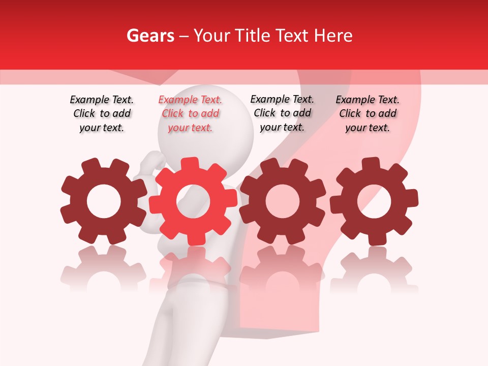 Require Mark Human PowerPoint Template