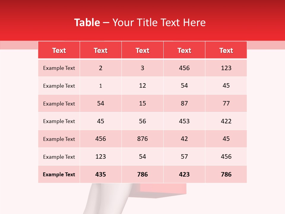 Require Mark Human PowerPoint Template