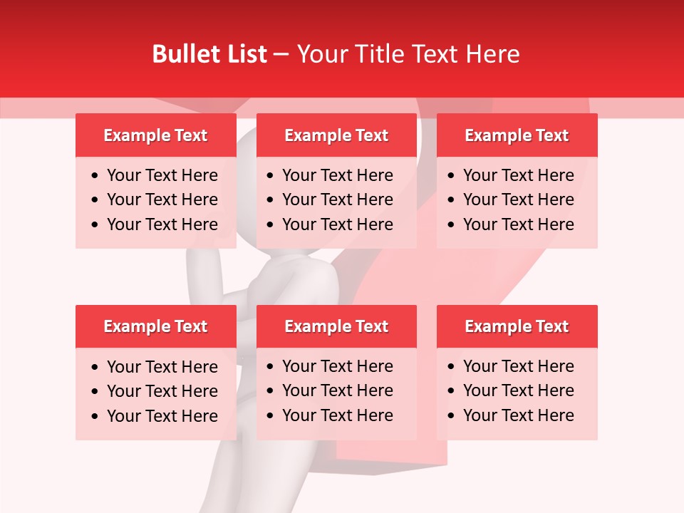 Require Mark Human PowerPoint Template