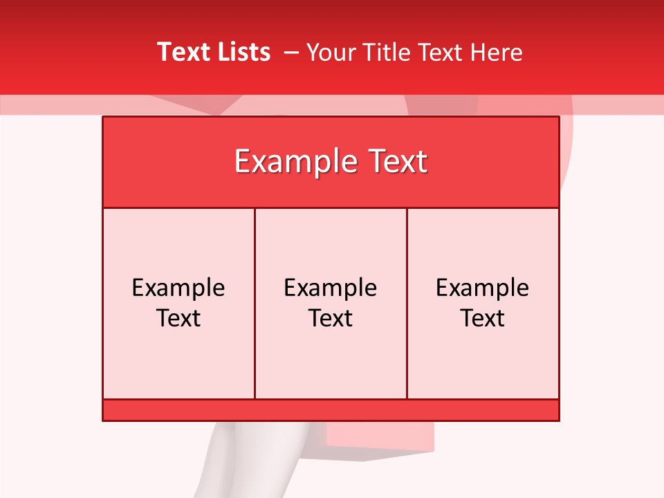 Require Mark Human PowerPoint Template