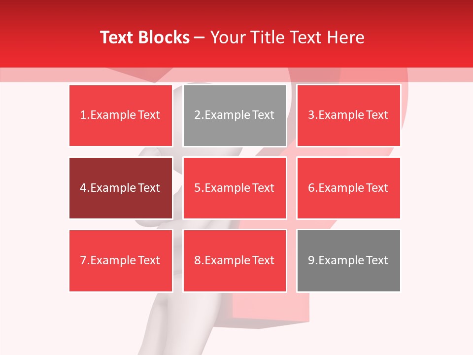 Require Mark Human PowerPoint Template