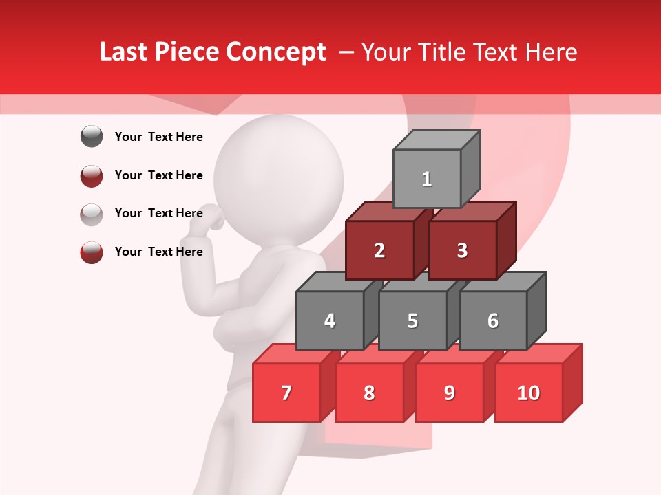 Require Mark Human PowerPoint Template