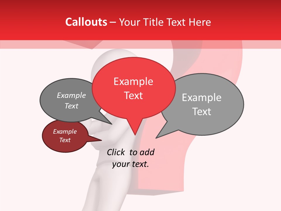 Require Mark Human PowerPoint Template