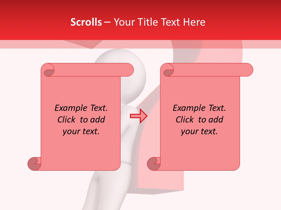 Require Mark Human PowerPoint Template