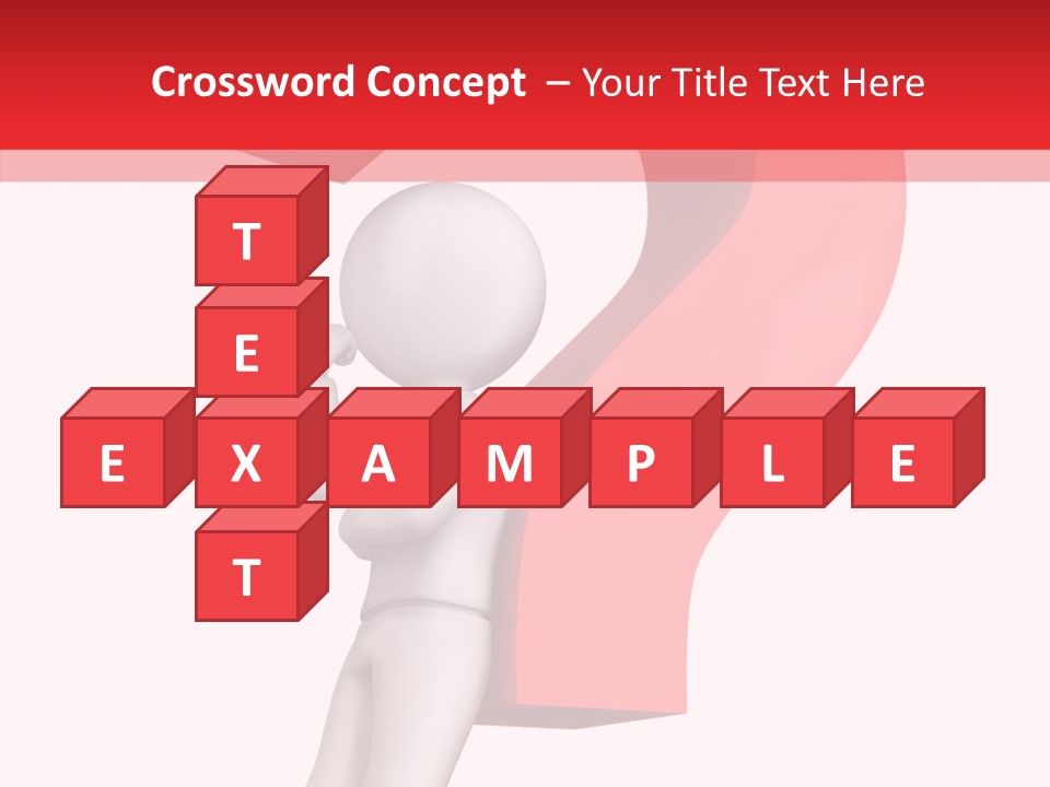 Require Mark Human PowerPoint Template