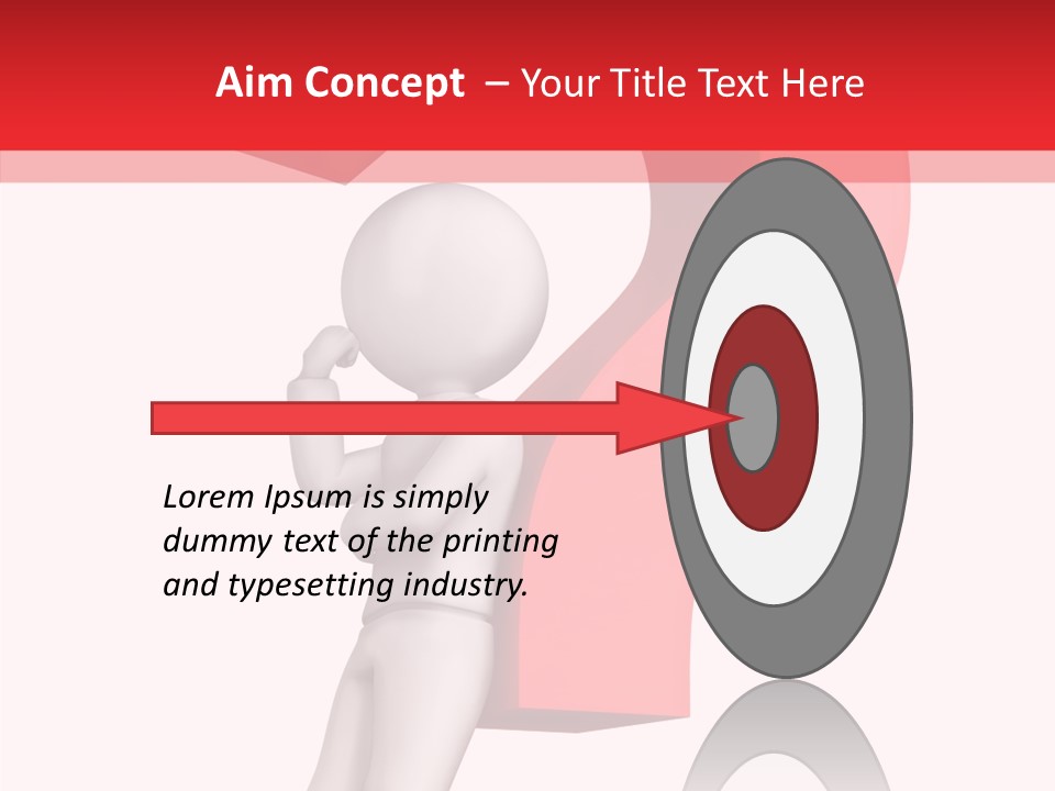 Require Mark Human PowerPoint Template