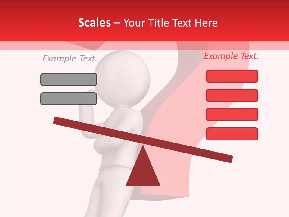 Require Mark Human PowerPoint Template