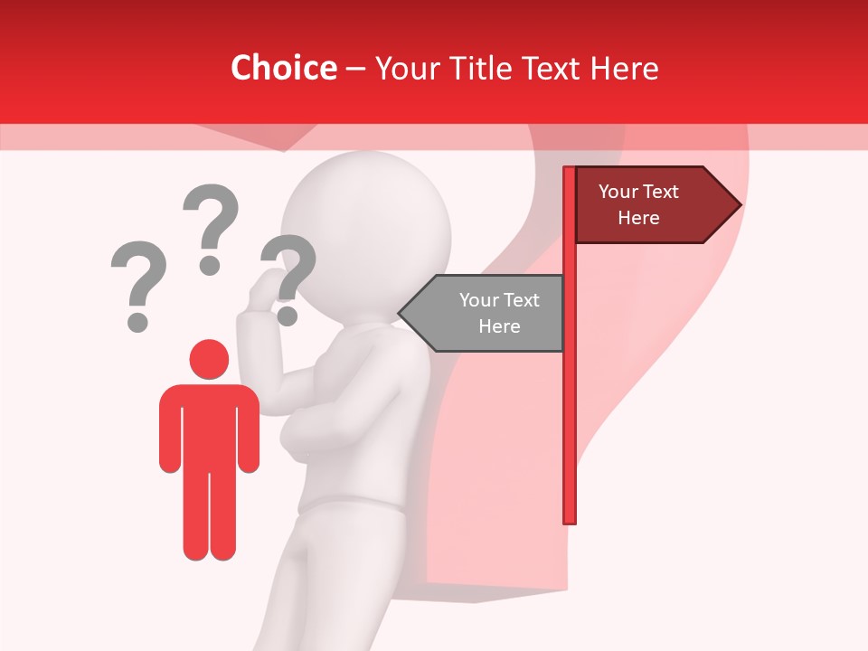 Require Mark Human PowerPoint Template