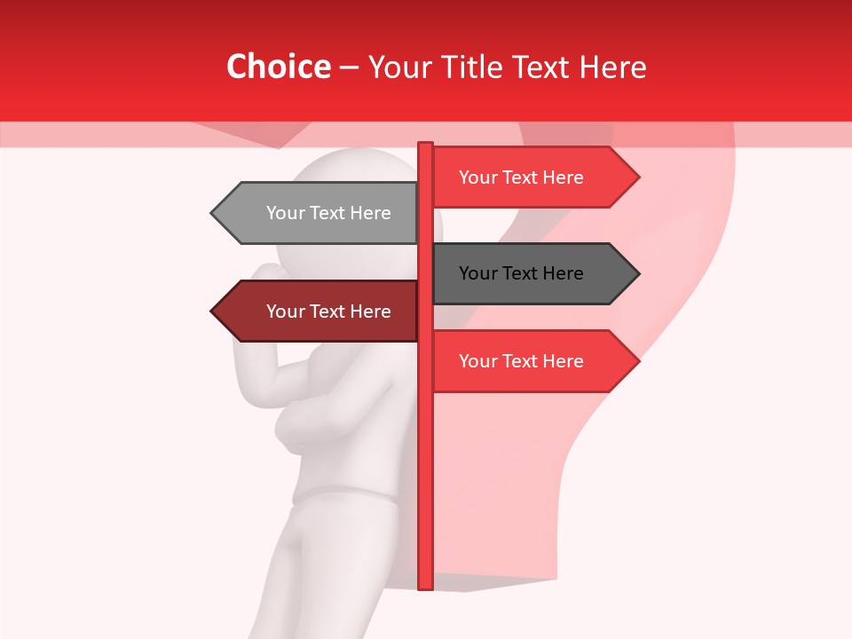 Require Mark Human PowerPoint Template