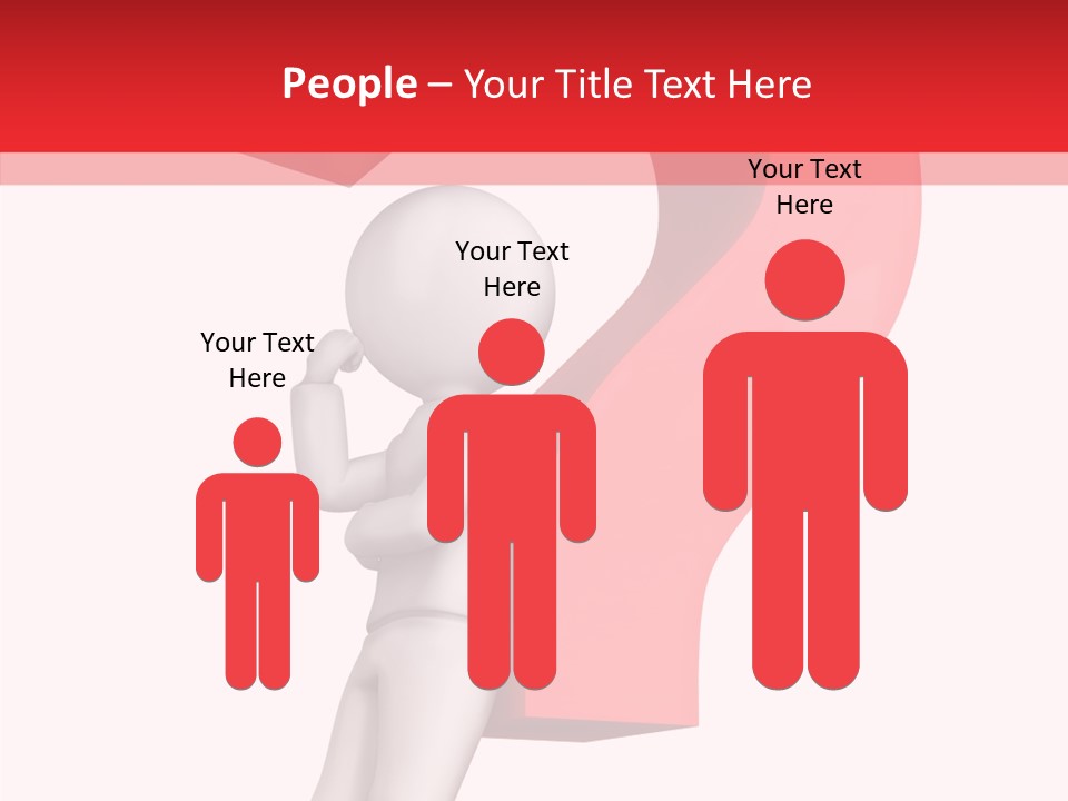 Require Mark Human PowerPoint Template