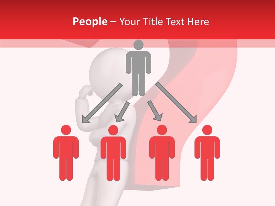 Require Mark Human PowerPoint Template