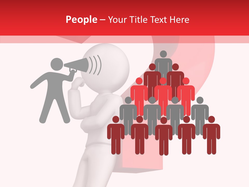 Require Mark Human PowerPoint Template