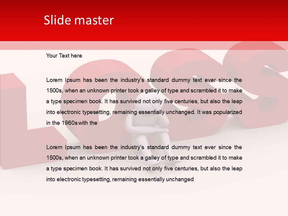 Burden Taxation Business PowerPoint Template