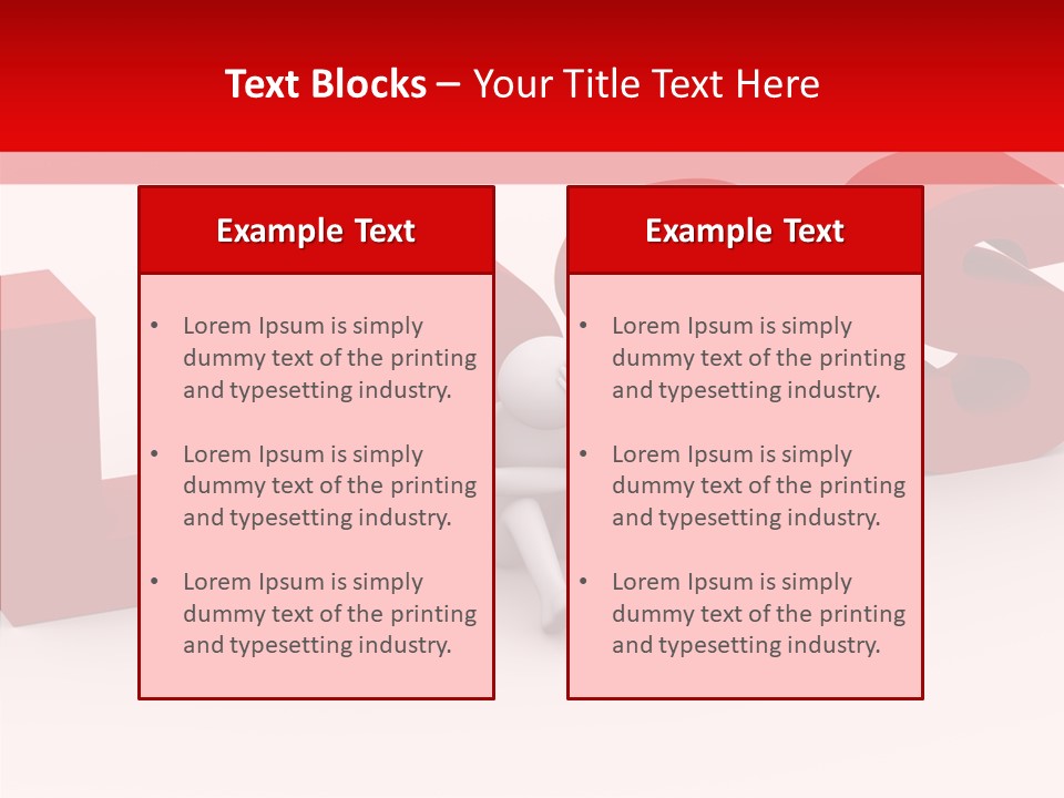 Burden Taxation Business PowerPoint Template