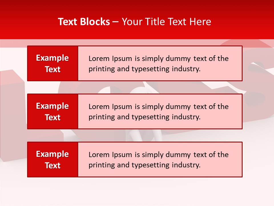 Burden Taxation Business PowerPoint Template