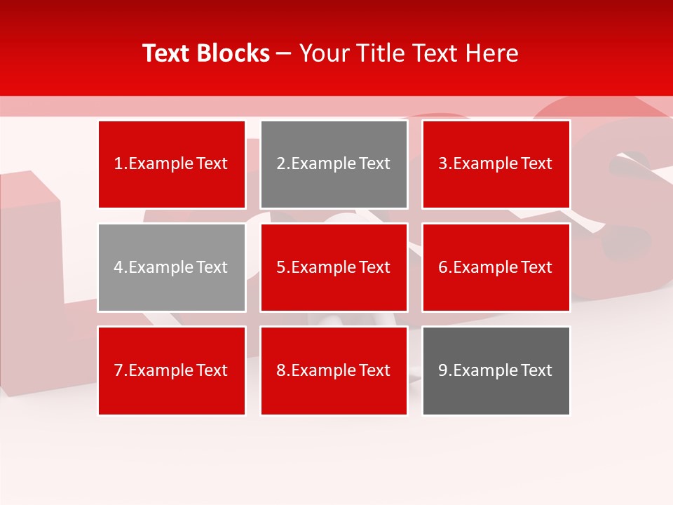 Burden Taxation Business PowerPoint Template