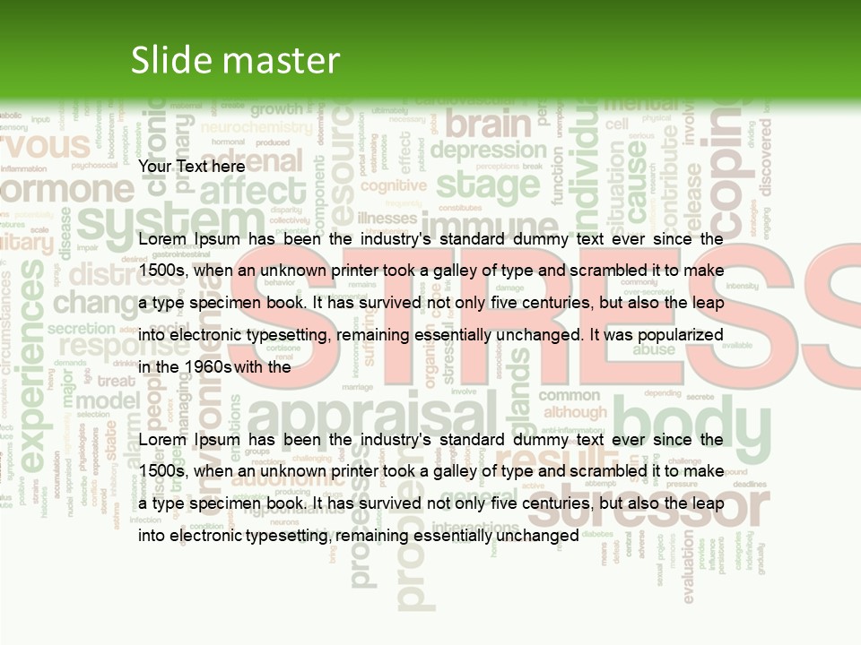 Webpage Management Realization PowerPoint Template