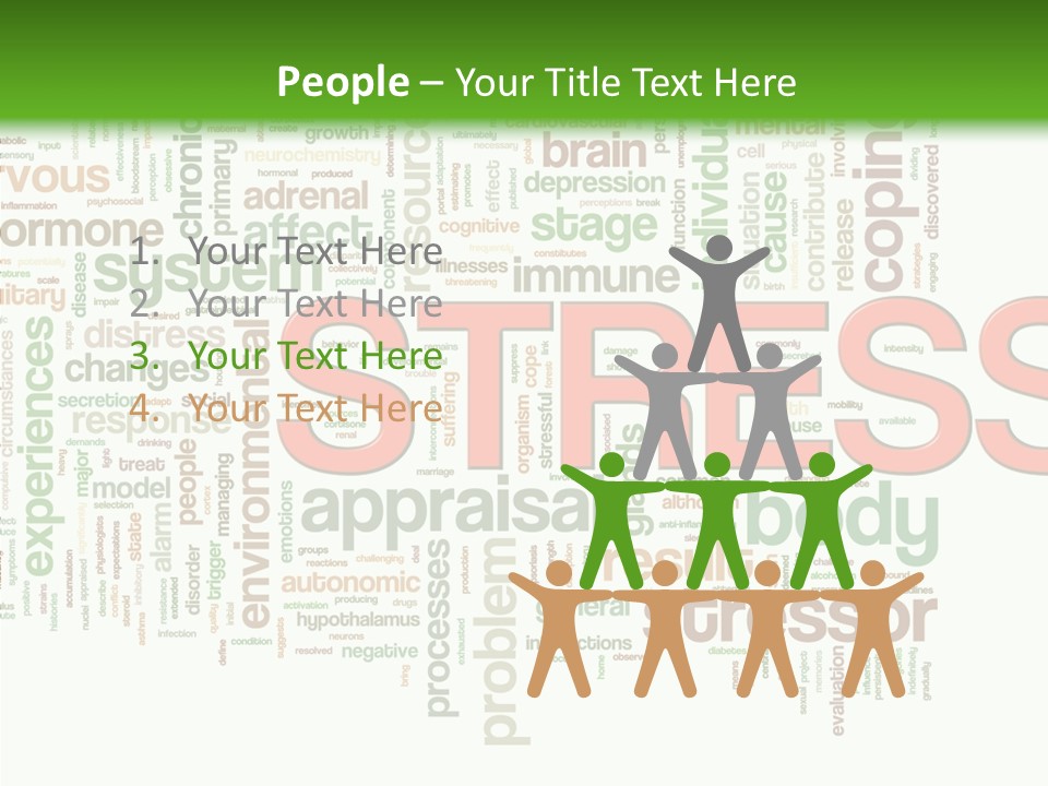 Webpage Management Realization PowerPoint Template