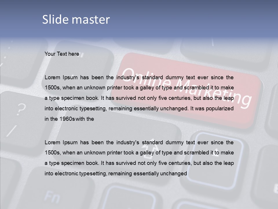 Media Business Internet PowerPoint Template