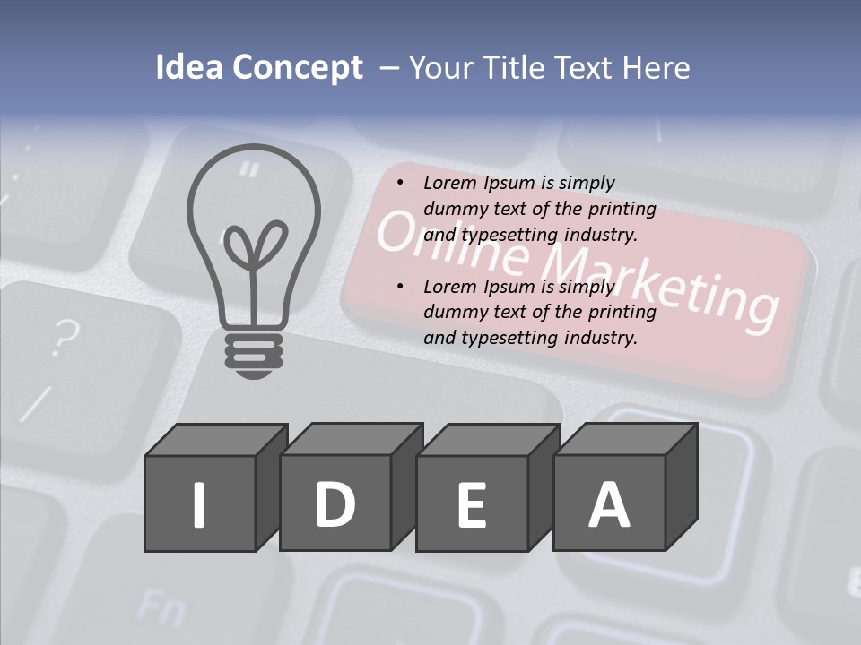 Media Business Internet PowerPoint Template