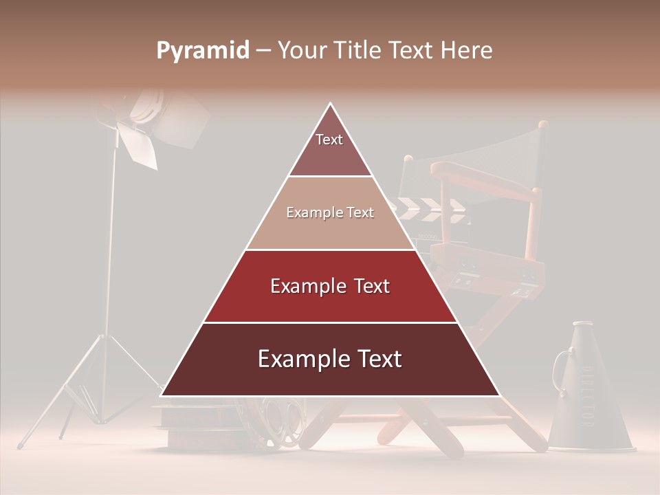 Cinematographic Film Reel Famous PowerPoint Template