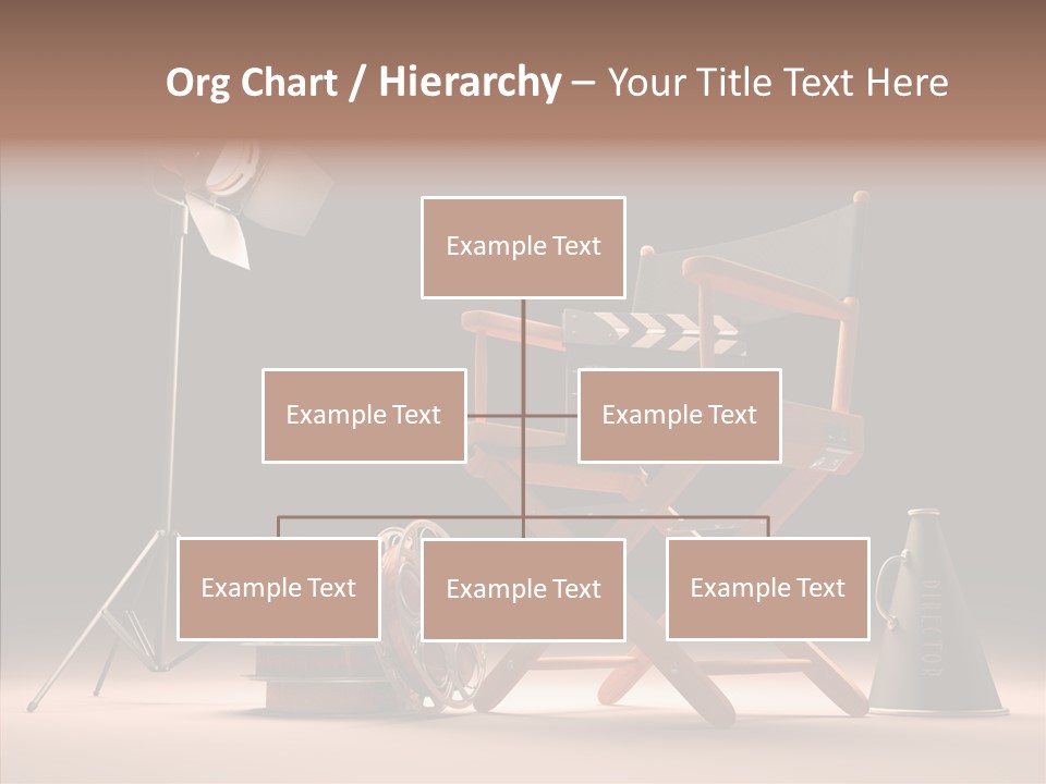 Cinematographic Film Reel Famous PowerPoint Template