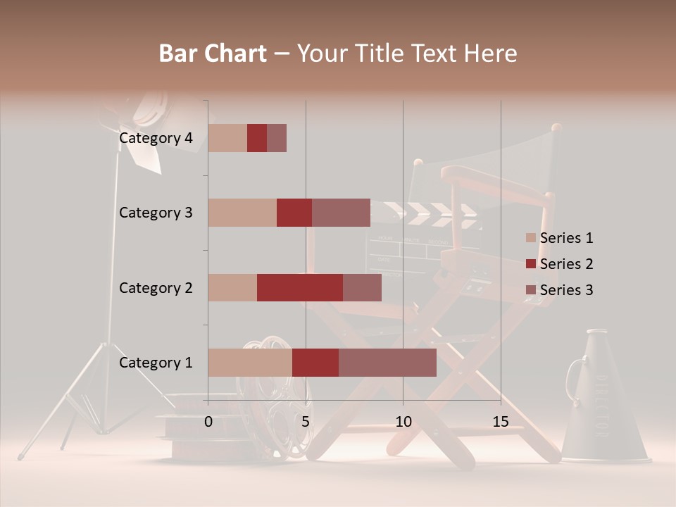 Cinematographic Film Reel Famous PowerPoint Template