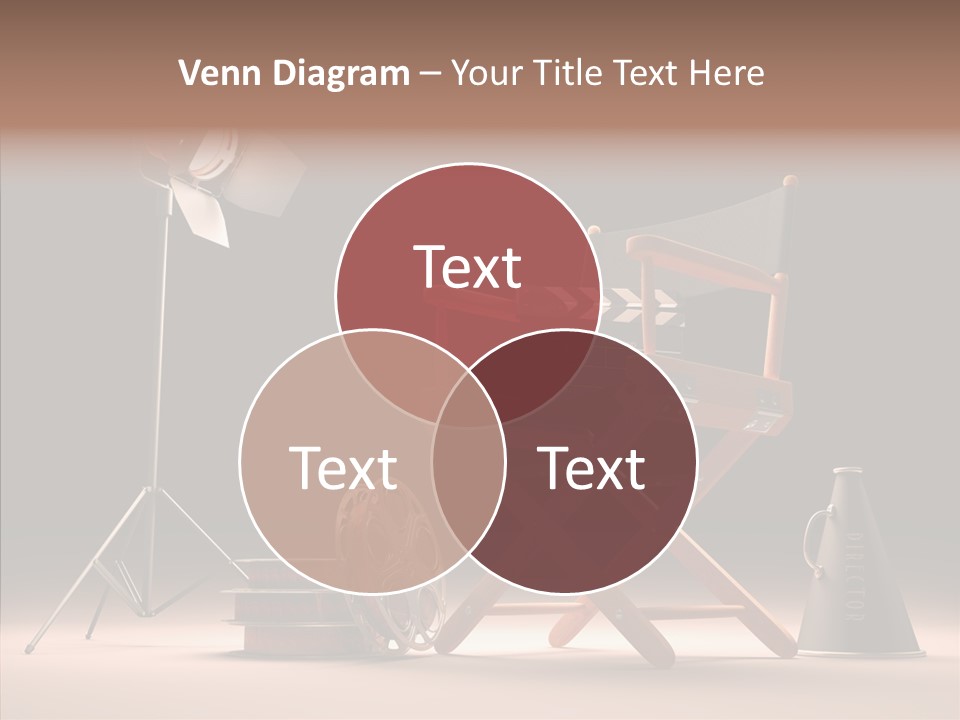 Cinematographic Film Reel Famous PowerPoint Template