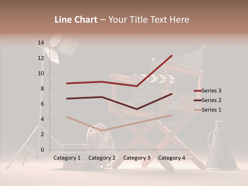 Cinematographic Film Reel Famous PowerPoint Template