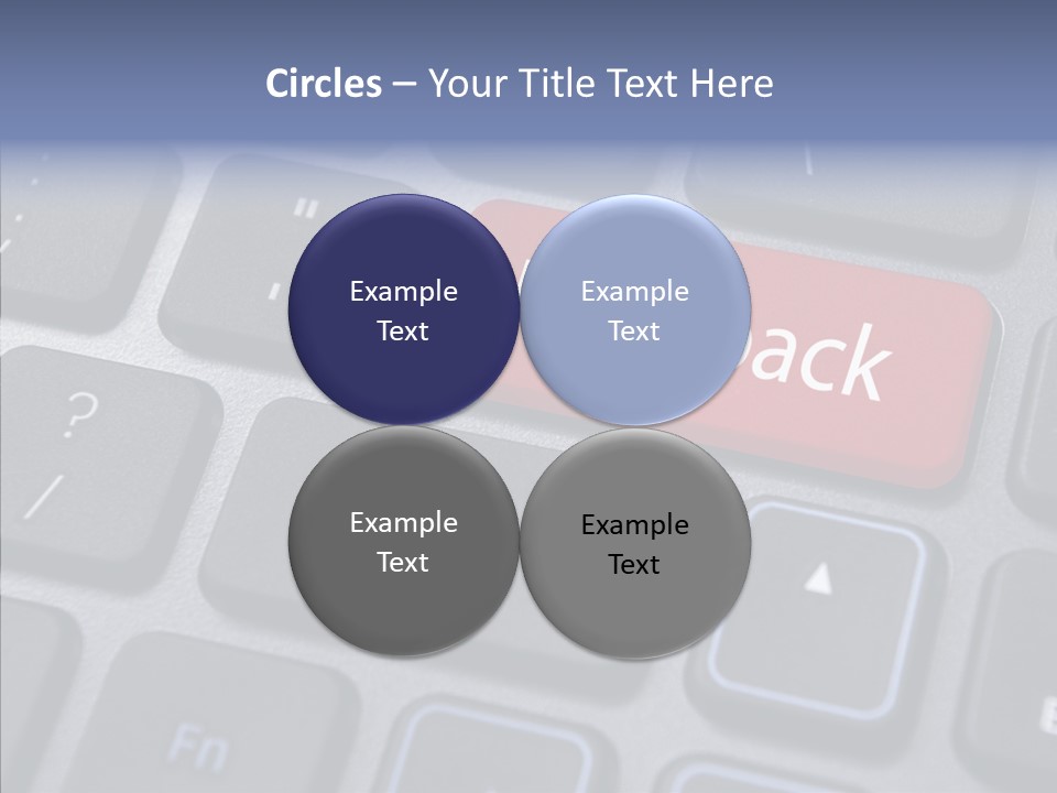 Customer Keypad Button PowerPoint Template