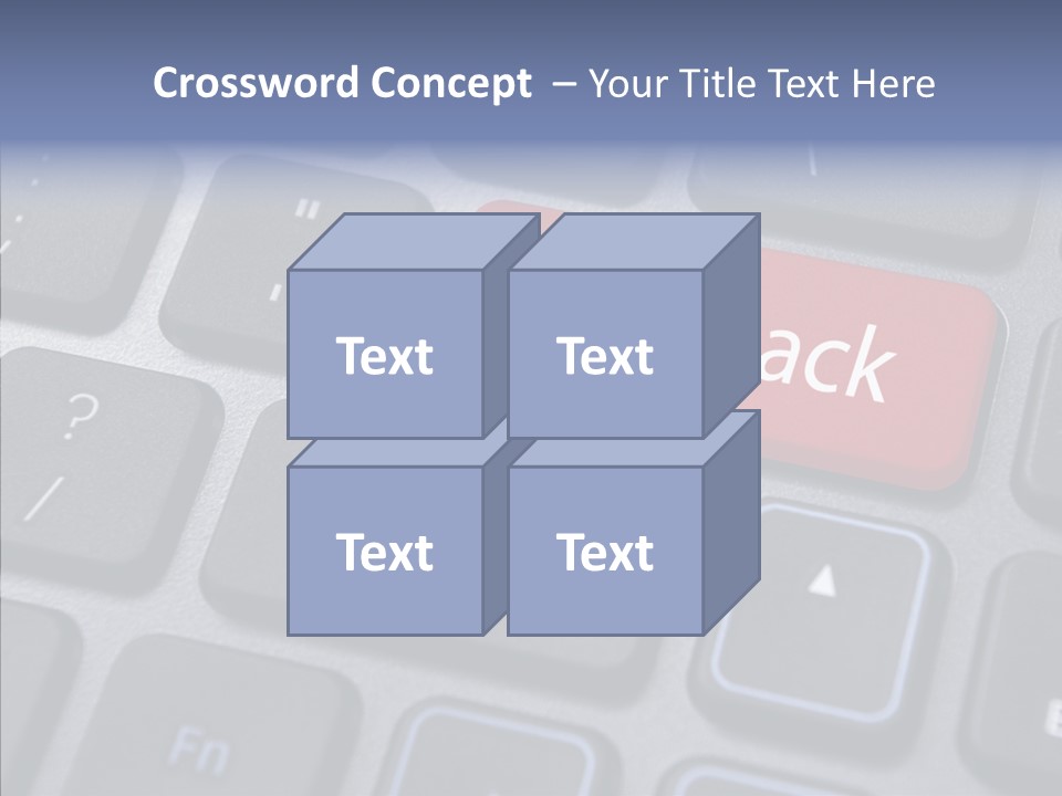 Customer Keypad Button PowerPoint Template