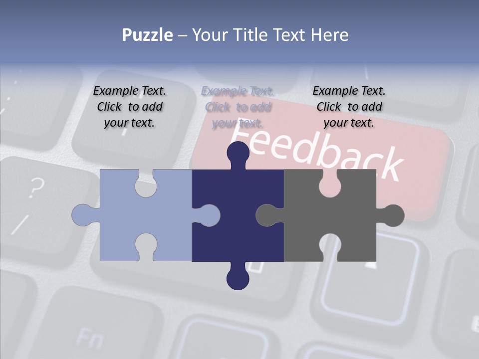 Customer Keypad Button PowerPoint Template