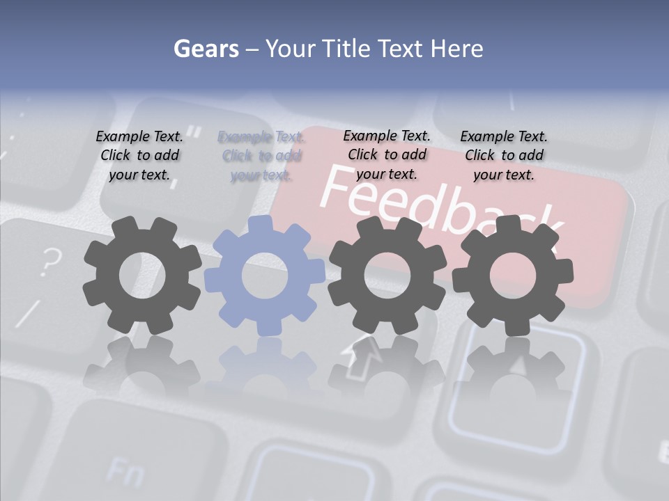 Customer Keypad Button PowerPoint Template