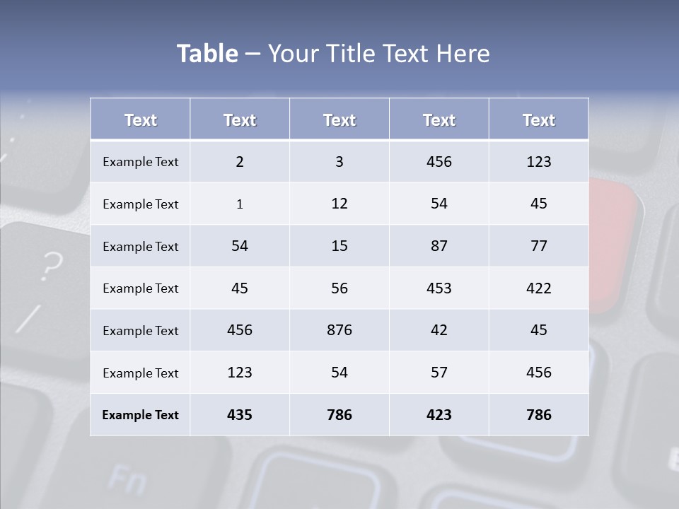 Customer Keypad Button PowerPoint Template