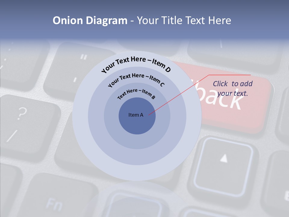 Customer Keypad Button PowerPoint Template