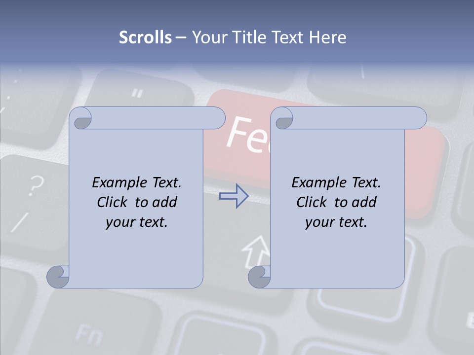 Customer Keypad Button PowerPoint Template