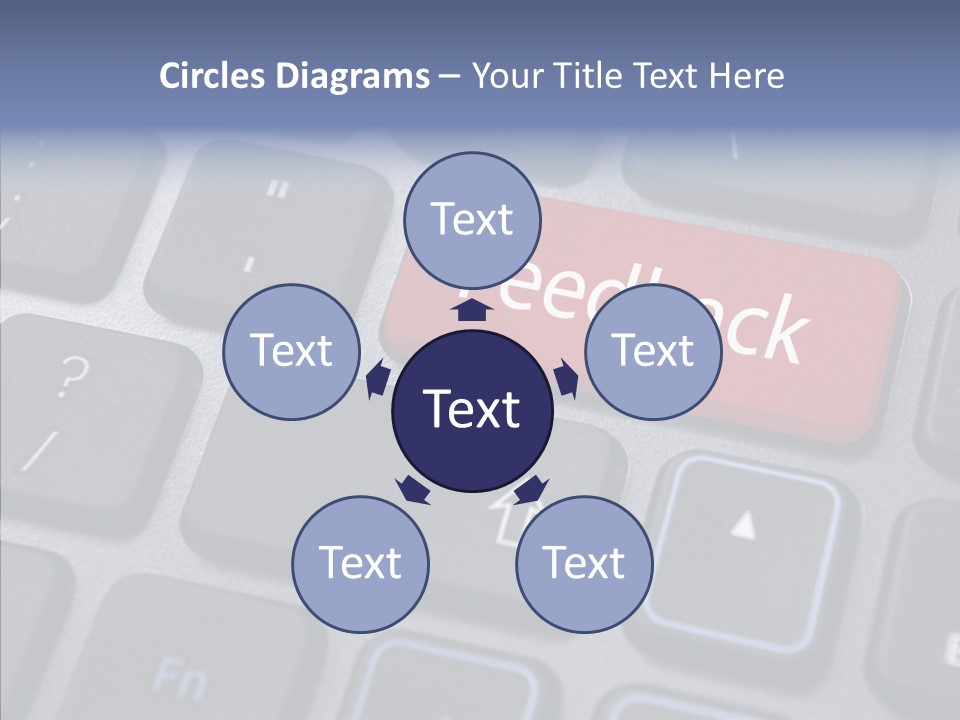 Customer Keypad Button PowerPoint Template