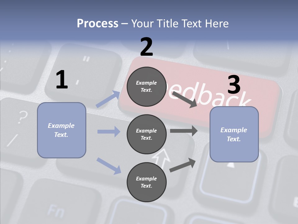 Customer Keypad Button PowerPoint Template