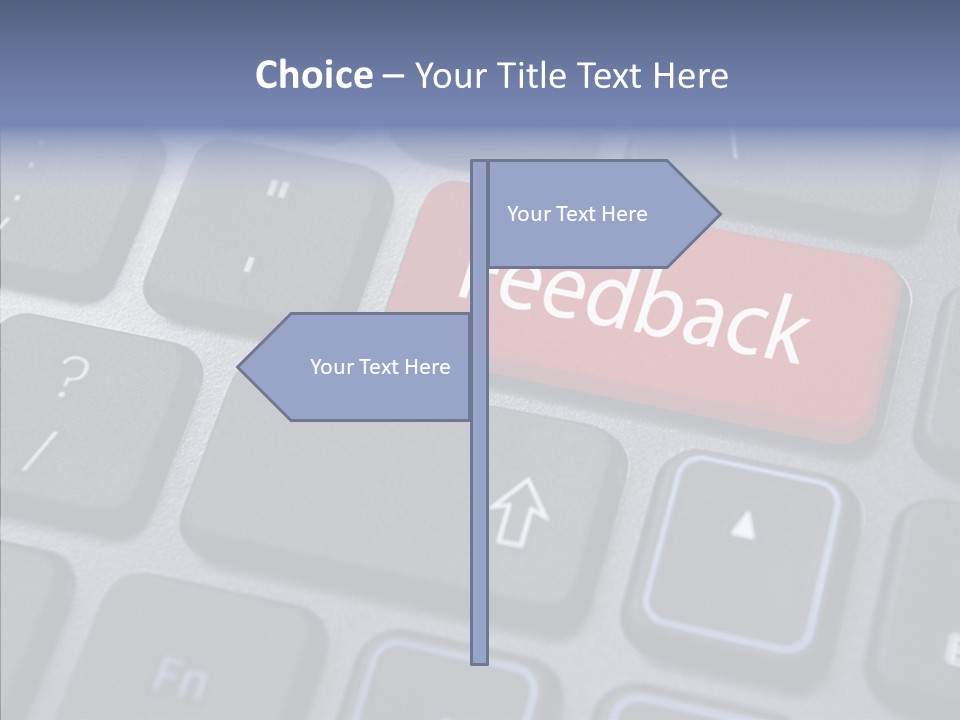 Customer Keypad Button PowerPoint Template