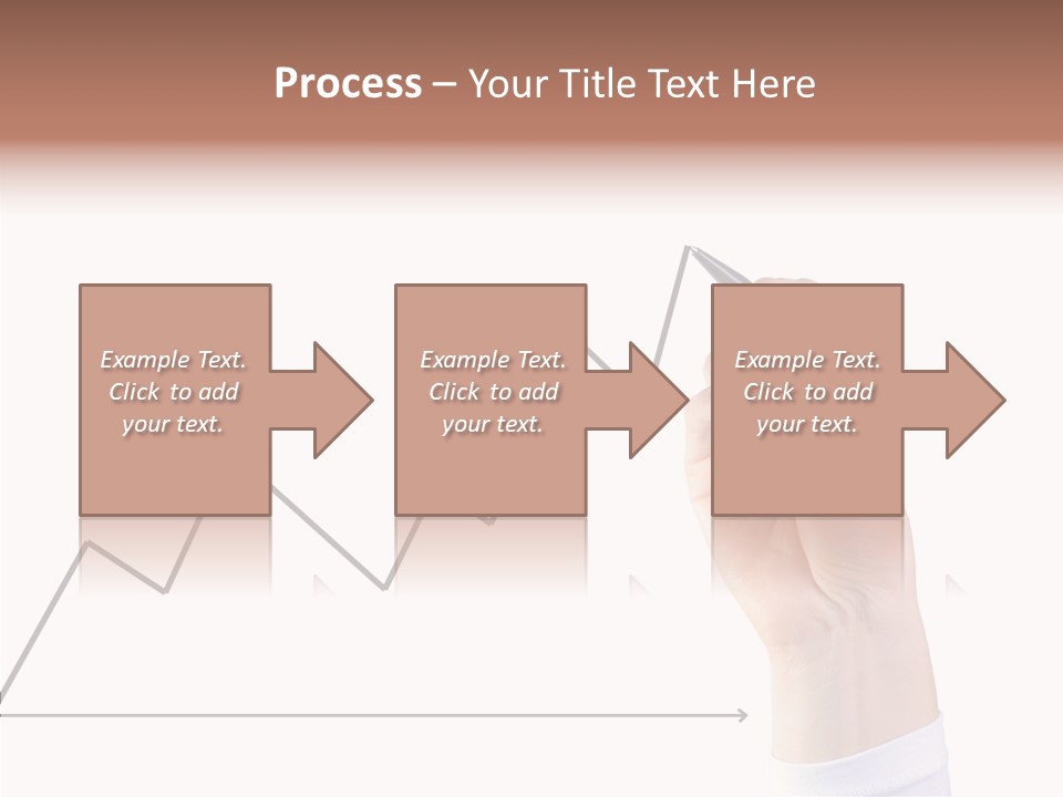 Palm Woman Chart PowerPoint Template