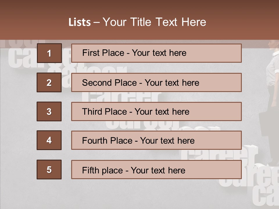 Employed Job Background PowerPoint Template