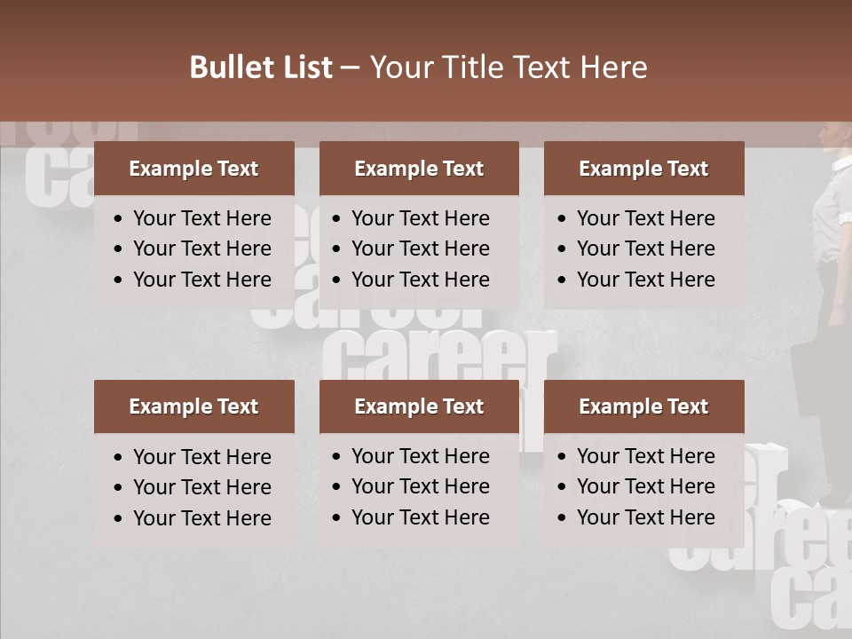 Employed Job Background PowerPoint Template